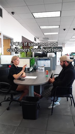 Switching Roles: A Funny Take on Car Sales