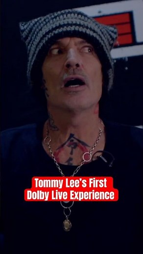 Tommy Lee's First Dolby Live Experience
