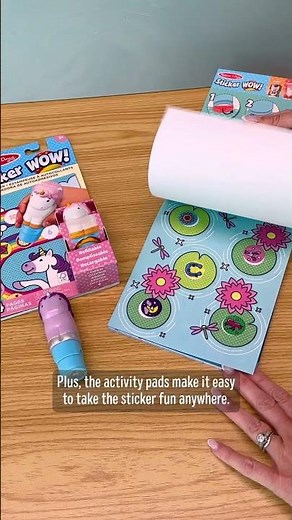 Melissa & Doug | Sticker WOW! | National Sticker Day