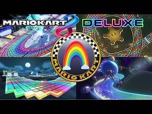 Mario Kart 8 Deluxe - Rainbow Cup (All Rainbow Road Tracks)!