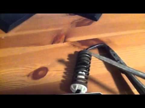 VW over center clutch spring replacement