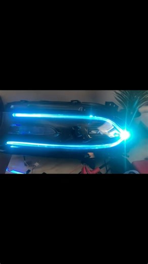 custom led drl charger lights #bamatvv #hellcat #srt #mopar #dodge