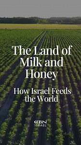 7.7K reactions · 1.3K shares | From desert soil to dinner tables worldwide. Israel is the Land of Milk and Honey, just as God promised. | CBN Israel | Facebook