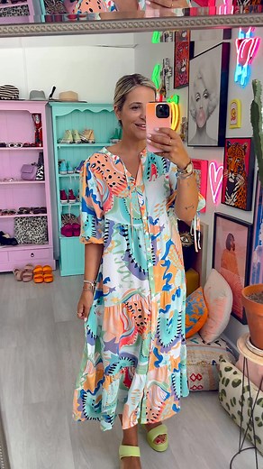 39K views | Ladies, say hello to the all new Teya Dress in the DREAMER print  A stunning effortless throw-on, shop sizes S through to XXL online now gals ✨  Free Express Shipping* www.shestreet.com.au | SHE STREET | Facebook