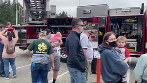 2.4K views · 127 reactions | The ladder truck was very popular today￼! | Central Pierce Fire & Rescue | Facebook