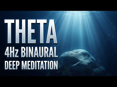 Theta 4Hz | Deep Binaural Beats | Meditation, Inner Focus, Deep Relaxation & Dream State