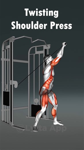 💪 Unique Shoulder Variations With Cable | Lyfta - Gym Workout Tracker