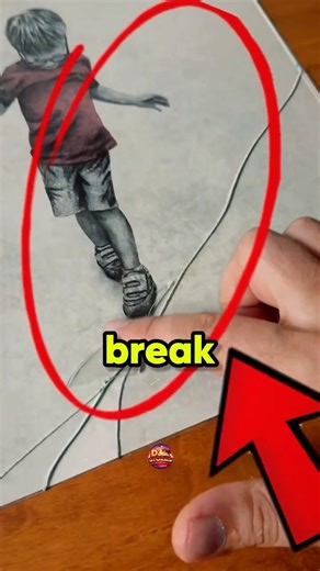 He Broke the Frame… and Art Became REAL 😱