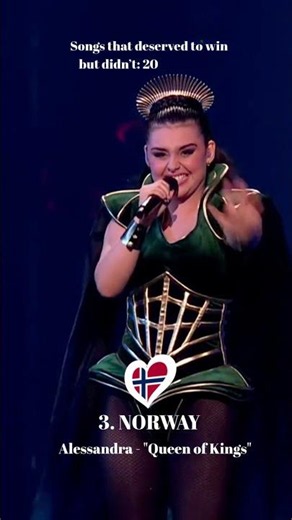Eurovision rewind 2023 - Songs that deserved to win but didn't #eurovision #esc #top #ranking #top5