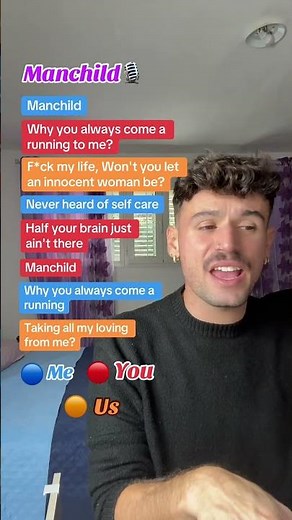 Manchild - Sabrina Carpenter (sing with me🎙️)