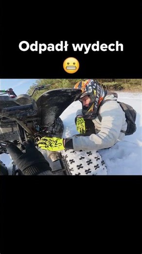 His exhaust fell off #quad #cross #enduro #moto #4t