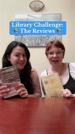 It was so fun to step out of our comfort zones and try some new books! 📕 #librarychallenge #fitmombookclub #verity #haveyourselfadeadlylittlechristmas #bookreview