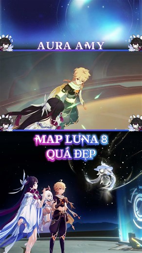 LUNA 8 MAP IS STUNNING #auraamy #auraamytiny #genshinimpact #snezhnaya
