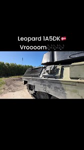 Leopard 1A5DK Engine Sound www.pansermuseet.dk #military #army #pansermuseet #vehicle #MilitaryHistory #fyp #viralvideochallenge #engine #sound | MilPics