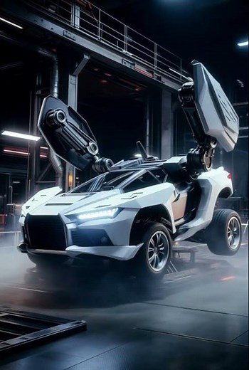 Adaptive Camouflage Car – Shape-Shifting Vehicle of the Future 🚗