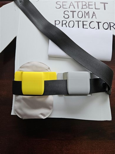 REGULAR SIZE Seatbelt Stoma Protector: Ileostomy, Colostomy, Urostomy Support - Etsy