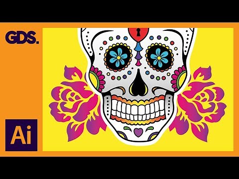 Colouring a vector drawing in Adobe Illustrator Ep17/19 [Adobe Illustrator for Beginners]