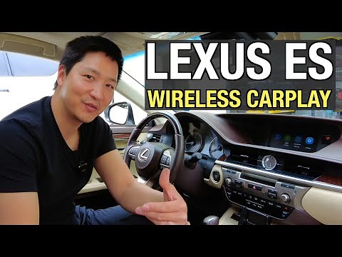 2013-2018 Lexus ES | Wireless CarPlay & Android Auto | Installation