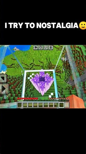 Nostalgia Hit HARD…#minecraft #minecraftbuild #gaming #minecraftshorts #minecraftsurvival