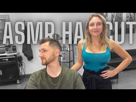 ASMR Haircut | Low Bald Fade Tutorial | Lady Barber