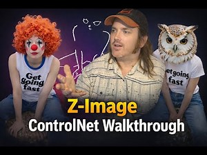 Z-Image ControlNet Walkthrough | Depth, Canny, Pose & HED