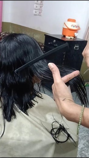 deep u haircut hair technique // u shape haircut // #hairstyle #youtubeshorts #fade #sidecut