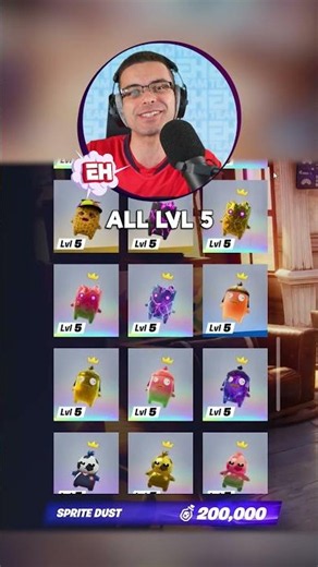I collected every Sprite in Fortnite!