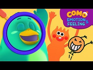 Emotion & Feeling with Como | Learn emotion | Excited | Cartoon video for kids | Como Kids TV