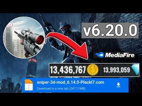 SNIPER 3D MOD APK DINHEIRO INFINITO VERSÃO 6.20.0 ATUALIZADO 2026