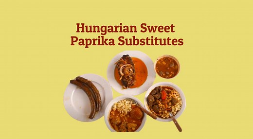 Hungarian sweet paprika substitutes | 11 Best Alternatives