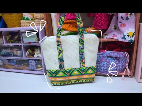 How to make coin purse | tote bag inspired