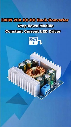 “12A Buck Converter 🔥 Power Boost in Your Hands!”#buckconverter #techshorts