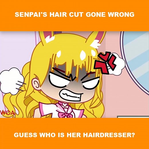 #gacha #gachalife #woagacha #clapsnap #animation #haircutgonewrong
