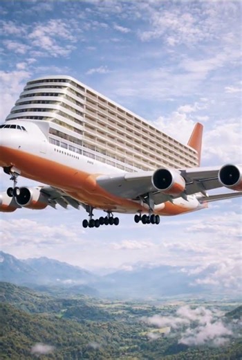 Mega Flying Cruise Plane 😱 World’s Biggest Airplane Ever? #Shorts #airplane #aviation