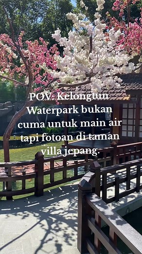 POV Kelongtun Waterpark: Foto di Taman Villa Jepang