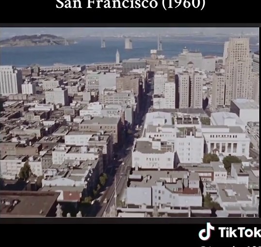 San Francisco in #1960 — A City Between Tradition and Modern Change In 1960, San Francisco was standing right at the crossroads of its classic past and the modern future. The city still carried the elegance of the mid-century era, while quiet transformations were already shaping what it would become. 🌁 The Cityscape #Market Street was the beating heart of the city—busy with streetcars, department stores, and long lines of classic American cars. The Embarcadero was still a working waterfront, fi