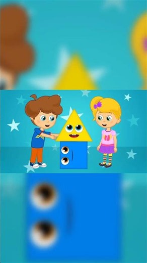 Learn Geometric Shapes | Kids' Music | @Shorts