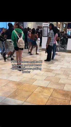 Everybody started running towards the door so I did the same to see what was happening 😂🤦🏾‍♂️ || #cordovamall #takeover #fyp #viral #trending