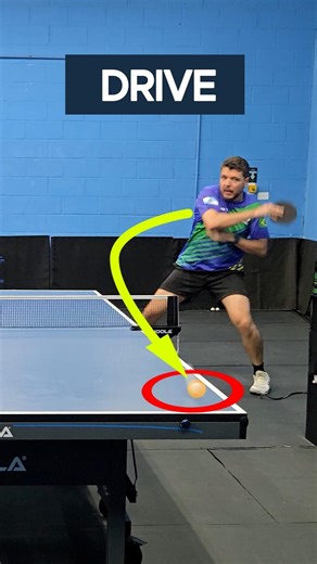 HOW TO DO THE DRIVE IN TABLE TENNIS