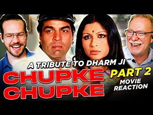 Chupke Chupke Movie Reaction 2/3 | Dharmendra | Amitabh Bachchan #bollywood #movie