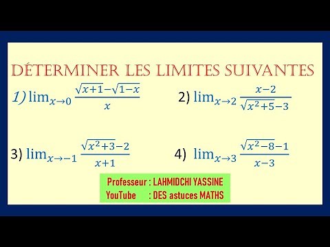 limite d'une fonction irrationnelle