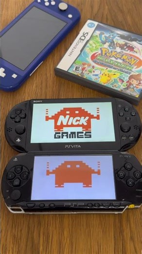Spongebob Vita and PSP Launch Test
