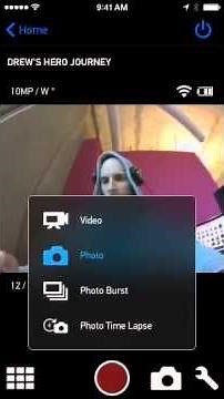 GoPro App screen share