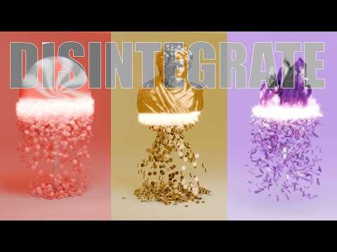 Make This Disintegrate FX In Blender