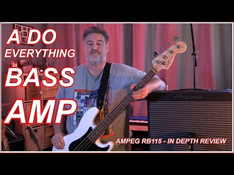 A Do Everything Bass Amp - Ampeg RB115 In Depth Review