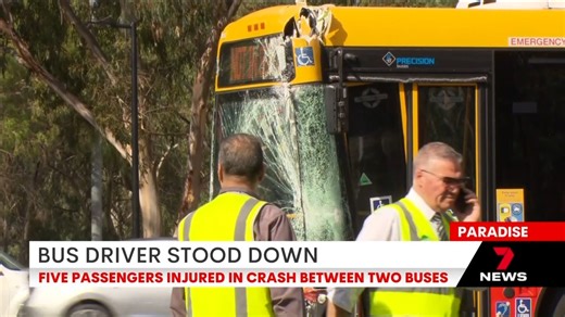 11K views · 98 reactions | An Adelaide Metro bus driver has been stood down after a nasty collision near the Paradise Interchange. 7NEWS Adelaide at 6pm | 7news.link/3vPiyvi #7NEWS | 7NEWS Adelaide | Facebook