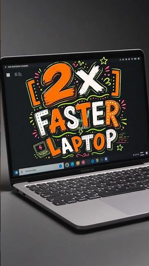 Hidden Trick to Speed up your SLOW Laptop 🔥 #windowstricks