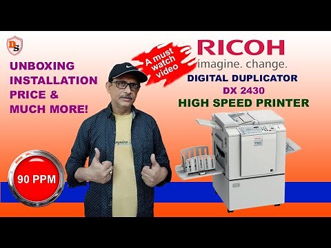 RICOH DX 2430 I Unboxing, Installation & Price I 2023