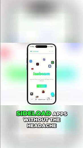 Install ANY iOS App Without Jailbreak | iOS Boom Sideload Guide! #shorts