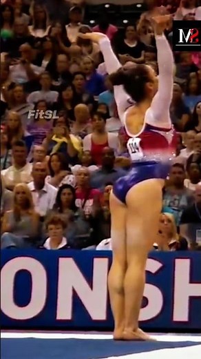 Gymnastics world women’s 🔥Aly Raisman floor exercise #floor #gymnasticshorts #sports